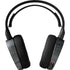 Black Painted Wood SteelSeries Arctis 3 Skin